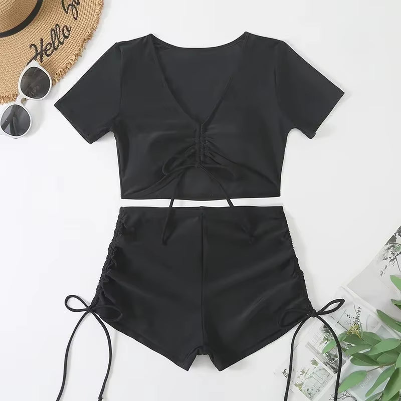 Summer Swimwear Bikinis Two Pieces Set Swimsuit Women Sexy Bathing Suit Beachwear Bikini Swim Female Swimwear Vacation Outfits