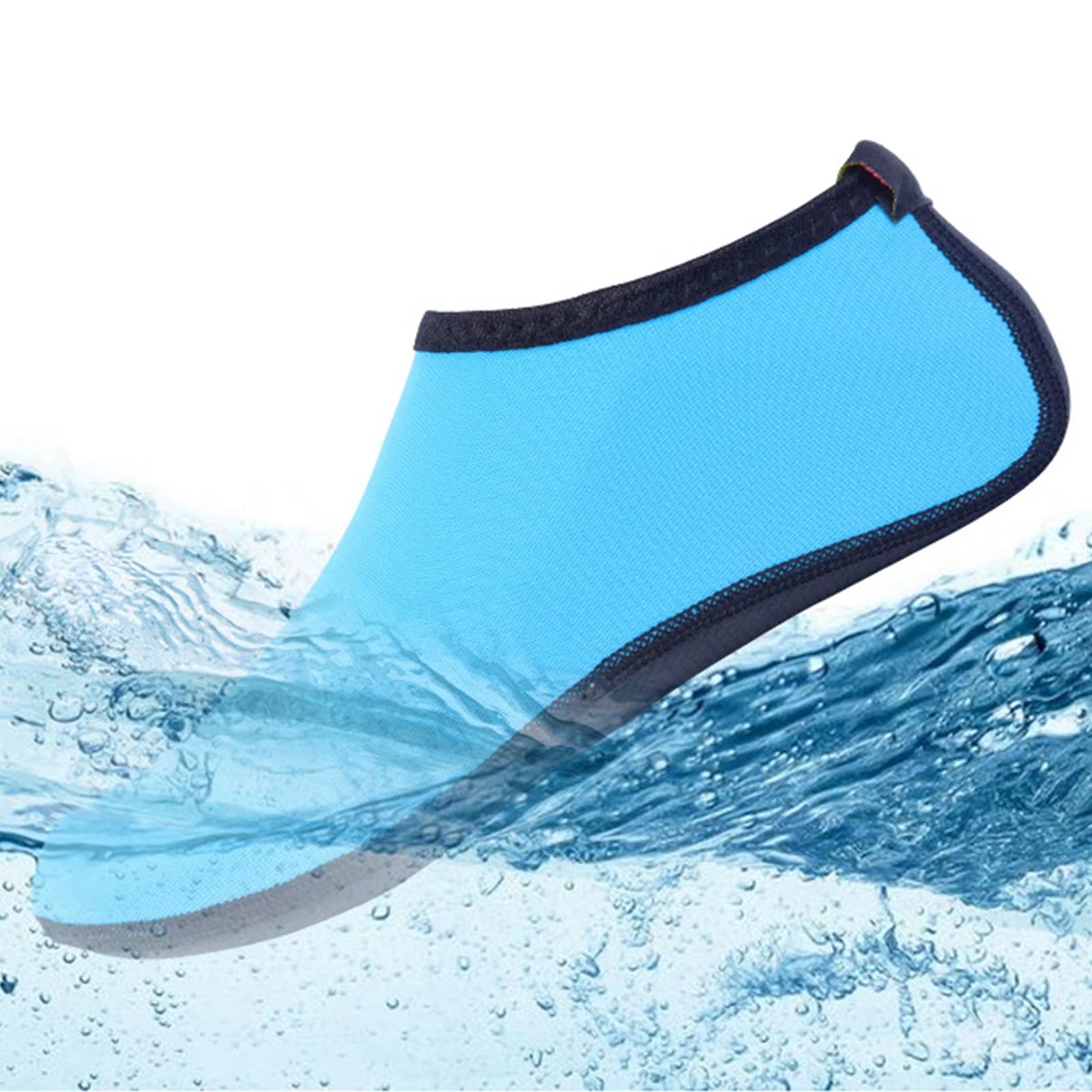 Water Shoes Men Women Swimming Socks Printing Color Summer Beach Sneakers Seaside Sneaker Socks Slippers for Men Women