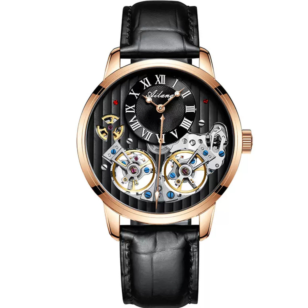 Watch Double Tourbillon Automatic Mechanical Watch Men'S Watch