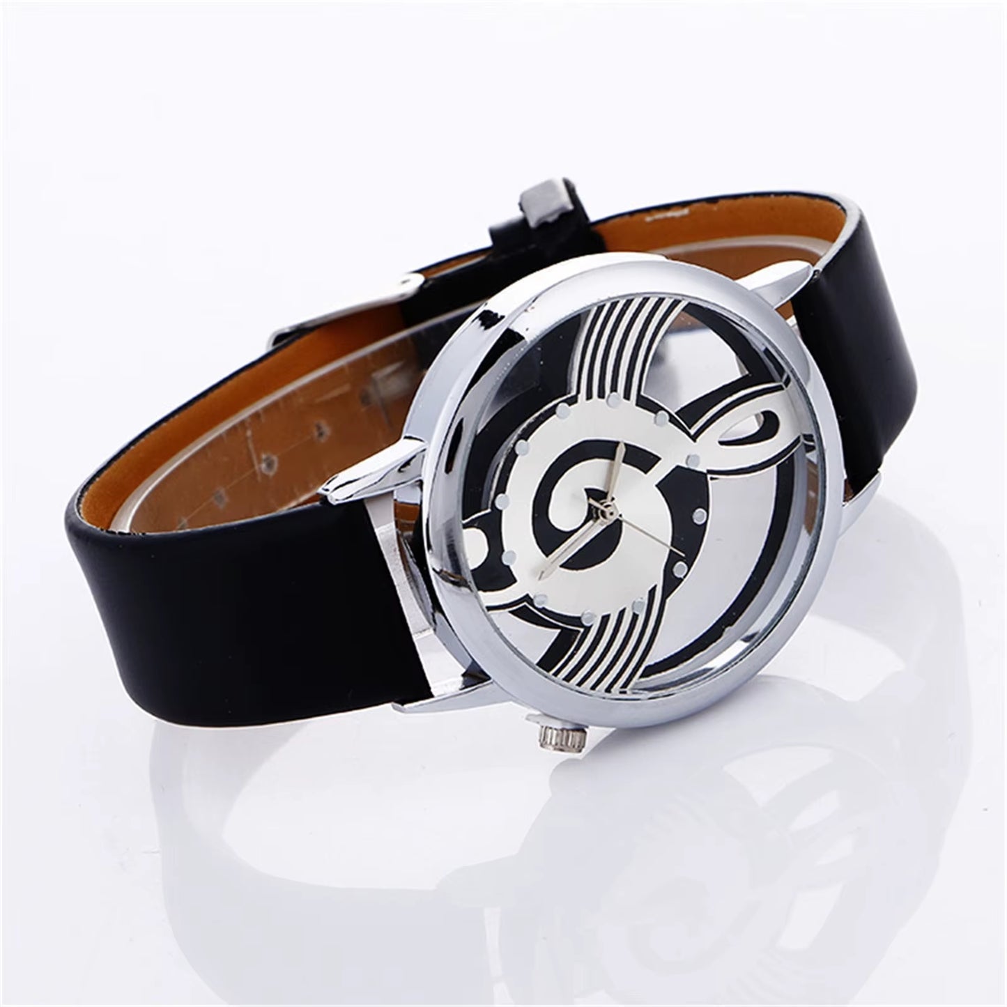 Hollow Dial Quartz Watch Clothing Accessories Music Score Casual Watch Couple Business Watch Ladies Watch Reloj De Mujer 2023