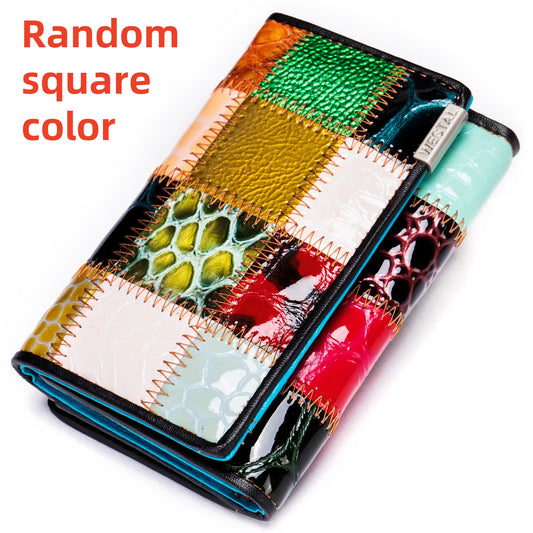 Coin Wallet Women Female Leather Small Purse Checkbook Holder Woman Wallet Cash and Card Colorful Wallets for Women 517